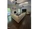 Large living room with fireplace and comfortable seating, stylish decor at 10505 Winding Wood Trail Trl, Raleigh, NC 27613