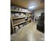 Spacious storage area with shelving, providing ample space for organizing and storing belongings at 10505 Winding Wood Trail Trl, Raleigh, NC 27613