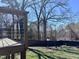 Expansive backyard featuring a deck perfect for outdoor entertaining and relaxation at 106 Eugene St, Carrboro, NC 27510