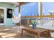 Enjoy outdoor relaxation on this screened porch with comfortable seating and stylish accents at 117 Idlewild Ave, Raleigh, NC 27601