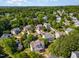 A sprawling neighborhood with mature trees, offering privacy and charm at 1221 Tartarian Trl, Apex, NC 27502