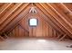 Unfinished attic provides ample storage or potential living space at 12508 Angel Falls Rd, Raleigh, NC 27614