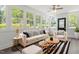 Inviting living room boasting ample natural light, comfortable seating, and stylish decor, perfect for relaxation and gatherings at 1314 Hudson Ave, Durham, NC 27705