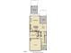 Main level floor plan featuring a kitchen, great room, dining area, and guest suite at 136 Fairport Ln, Apex, NC 27539