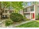 Charming townhome with a well-maintained lawn, mature trees, and updated siding at 1782 Quail Ridge Rd, Raleigh, NC 27609