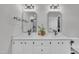 Elegant bathroom features double sinks, modern fixtures, and vanity, providing ample space at 2006 Woodstone Dr, Archer Lodge, NC 27527