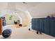 Upstairs bonus room with ample floor space and built in storage at 27 Woodgate Ct, Durham, NC 27713