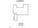 Attic floor plan with living area featuring dimensions of rooms and total square footage at 27 Woodgate Ct, Durham, NC 27713