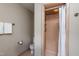 Cozy bathroom features a shower with updated fixtures and a classic tile surround at 3301 Manor Ridge Dr, Raleigh, NC 27603