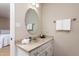 Bright bathroom with a sink and vanity that has plenty of storage space, adding both functionality and style at 3301 Manor Ridge Dr, Raleigh, NC 27603