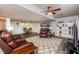 Bright and airy living room with open layout, dining area, and modern furnishings for comfortable living at 3301 Manor Ridge Dr, Raleigh, NC 27603