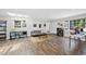 Bonus room offers wood floors, natural light from the skylight, and versatile space at 3704 Swann St, Raleigh, NC 27612