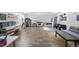 Large, sunny bonus room with skylights, wood floors and space for multiple activities at 3704 Swann St, Raleigh, NC 27612
