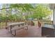 Spacious deck with outdoor seating, perfect for entertaining at 404 Cary Pines Dr, Cary, NC 27513