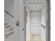 Interior view of residential elevator with custom paneling and lighting at 411 Flat Rail Trl, Cary, NC 27511