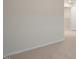 Neutral bedroom with carpet flooring, ample space, and access to the hallway at 412 Ember St, Sanford, NC 27330