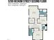 The floorplan of the second floor at 5200 Beckom St, Raleigh, NC 27616