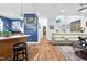 Spacious interior view showcasing the home's layout and hardwood flooring throughout at 54 Malcolm Neal Path, Louisburg, NC 27549