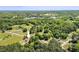 Aerial view of the home and surrounding landscape at 620 Mcghees Mill Rd, Roxboro, NC 27574