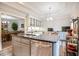 Charming kitchen featuring granite countertops, stainless steel appliances, and wood flooring at 726 Thomas Rd, Rocky Mount, NC 27801