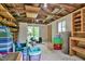 Functional storage space features pegboard walls, shelving, and clear floor space at 726 Thomas Rd, Rocky Mount, NC 27801