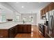 Well-appointed kitchen with stainless steel appliances and updated cabinetry at 9701 Precious Stone Dr, Wake Forest, NC 27587