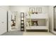 Neutral toned ' bedroom with a bunk bed that provides a cozy and playful space at 104 Corapeake Way, Apex, NC 27539