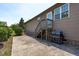 Backyard featuring a grill, stairs to a back door, and a patio at 124 Willa Chase Ct, Benson, NC 27504