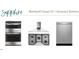 Gourmet kitchen showcasing a double oven, stainless vent hood, and a stainless dishwasher at 1410 Malcus Ct # 55, Fuquay Varina, NC 27526