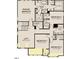 Second floor layout featuring four bedrooms, three bathrooms, a laundry room, and a loft at 1609 Malcus Ct # 67, Fuquay Varina, NC 27526