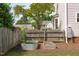 Backyard garden with raised garden beds, ready for planting at 2013 Waterton Ln, Apex, NC 27502