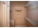 Walk-in closet with wire shelving at 205 Windbyrne Dr, Cary, NC 27513