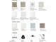 Various flooring and tile samples for kitchen, bathroom and laundry with different material and color options at 2915 Alyssa Ct, Raleigh, NC 27604