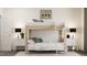 Cozy bedroom with a unique bunk bed design and modern decor, perfect for  at 312 Calvander Ln, Apex, NC 27539