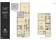 Detailed floor plan showcasing the layout of this spacious 4-bedroom, 3-bathroom home at 312 Calvander Ln, Apex, NC 27539