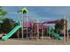 Colorful playground with slides, climbing structures, and soft sand, perfect for children to play safely at 312 Calvander Ln, Apex, NC 27539