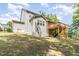 Exterior of the home featuring a raised wood deck at 3609 Jordan Shires Dr, New Hill, NC 27562