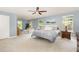 Spacious main bedroom boasts a sitting area and abundant natural light at 3609 Jordan Shires Dr, New Hill, NC 27562
