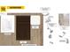 Bathroom finishes with cabinets, counters, shower, and chrome hardware; lighting, and flooring samples are displayed at 361 Spelt Ct, Rolesville, NC 27571