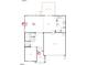 First floor plan featuring den, powder room, open kitchen, nook, and garage layout for the new home at 361 Spelt Ct, Rolesville, NC 27571