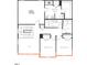 Second floor plan showing bedrooms, bathrooms, loft, and laundry room layout at 368 Spelt Ct, Rolesville, NC 27571