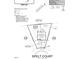 This is a surveyed lot layout and vicinity map at 368 Spelt Ct, Rolesville, NC 27571