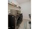 Functional laundry room features a modern washer and dryer set at 4072 Mackenzie Dr, Haw River, NC 27258