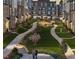 Beautifully landscaped community grounds offer a lovely outdoor space for residents to enjoy at 414 Gaston Park Ln # 200, Wake Forest, NC 27587