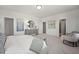 Spacious main bedroom with large windows and an ensuite bathroom at 414 Gaston Park Ln # 200, Wake Forest, NC 27587