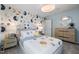 Whimsical bedroom featuring themed decor and a comfortable bed at 429 Providence Springs Ln, Fuquay Varina, NC 27526