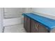 Bathroom features a new bathtub and dark wooden cabinets with a light countertop at 4317 Emeline Way # 12, Fuquay Varina, NC 27526