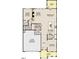 Open concept floor plan featuring a gourmet kitchen, Gathering room, and a convenient mudroom at 4317 Emeline Way # 12, Fuquay Varina, NC 27526