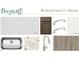 Sample of kitchen design elements: countertop, cabinet, sink, and flooring at 4317 Emeline Way # 12, Fuquay Varina, NC 27526