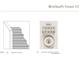 Illustration of a stairway and smart lock front door hardware at 4317 Emeline Way # 12, Fuquay Varina, NC 27526